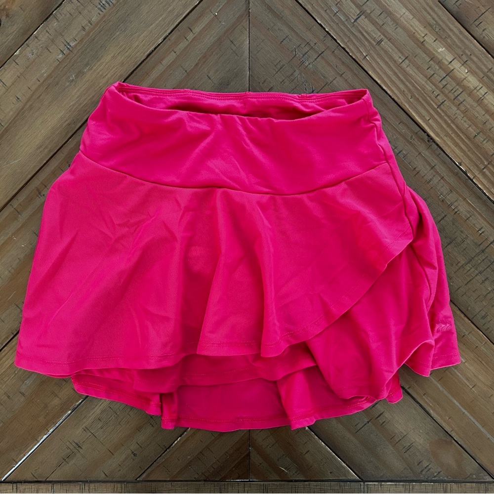 Pink girls athletic Skirt